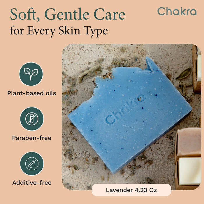 Natural Soap Bar 4.2 oz Lavender