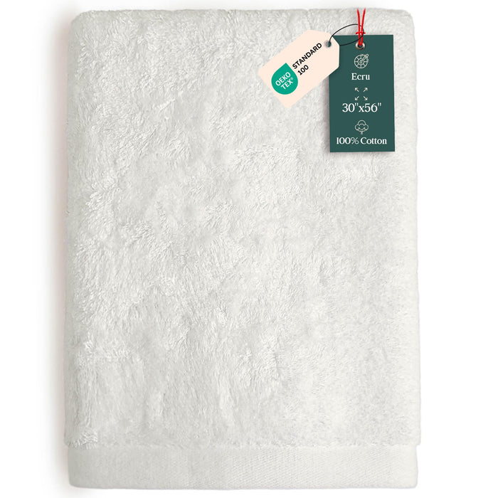 Floss Bath Towel 30x56 inch Ecru