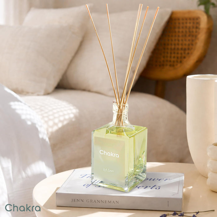 Reed Diffuser Set 16.9 oz Soft Linen