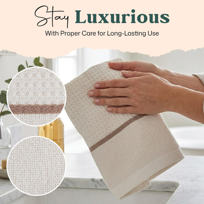 Pianta Washcloth 13x13 inch Natural