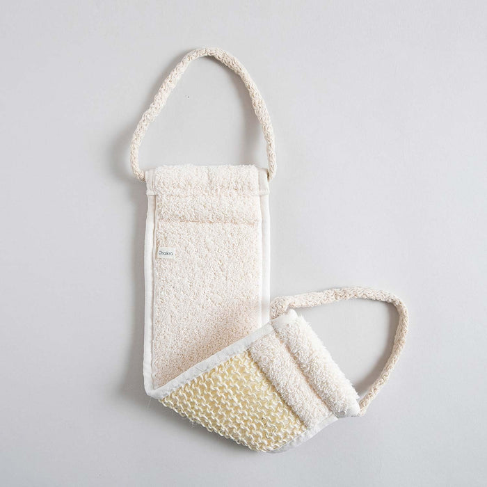 Sisal Exfoliating Back Scrubber Mitt