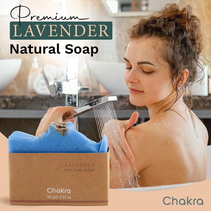 Natural Soap Bar 4.2 oz Lavender