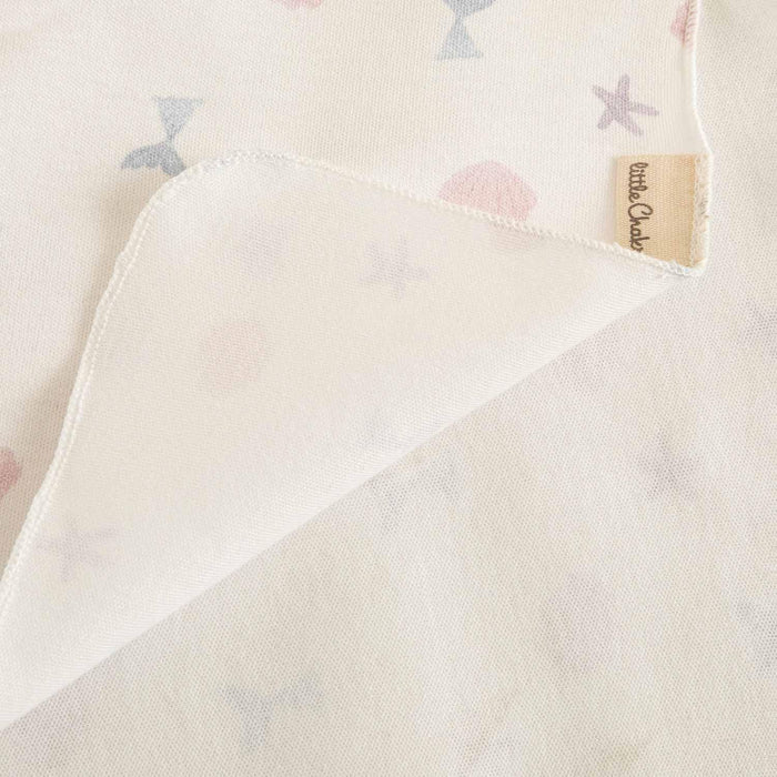 Magic Sea Bib Set Pack of 2 Ecru / Lilac