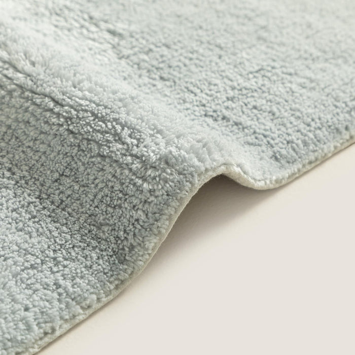 Solid Bath Mat 28x51 inch Pearl Blue