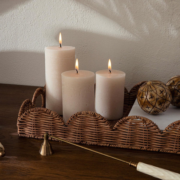 Flare Gold Candle Snuffer with Cream Handle