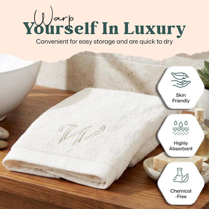 Solid Hand Towel 20x30 inch (W) Ecru