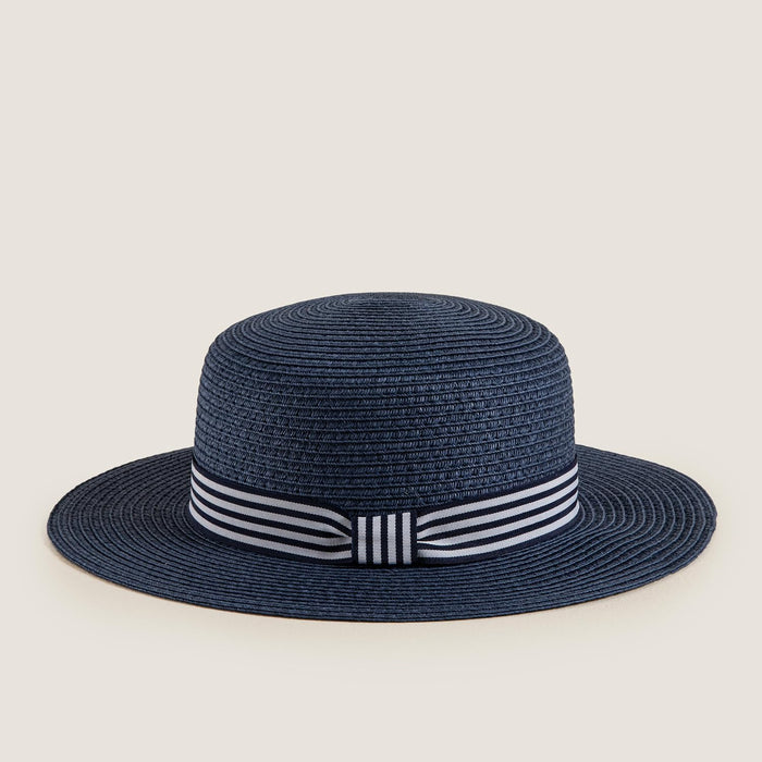 Carla Beach Hat Navy Blue