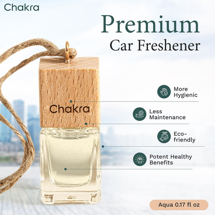 Car Air Freshener Hanging Diffuser 0.17 oz Aqua