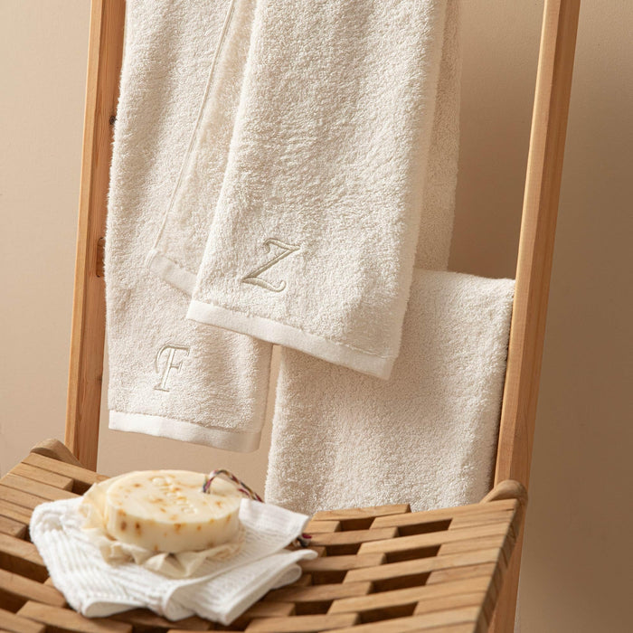 Solid Hand Towel 20x30 inch (F) Ecru