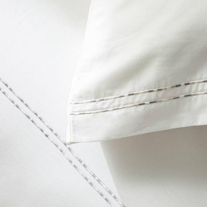 Serenity Cal King Duvet Cover 106x92 inch Ecru