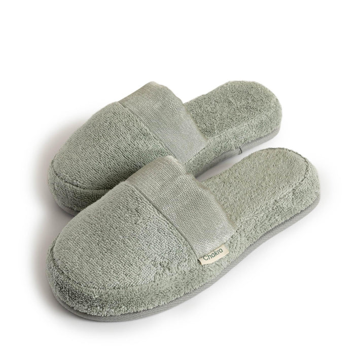 Floss Unisex Indoor House Slippers Smoke Green