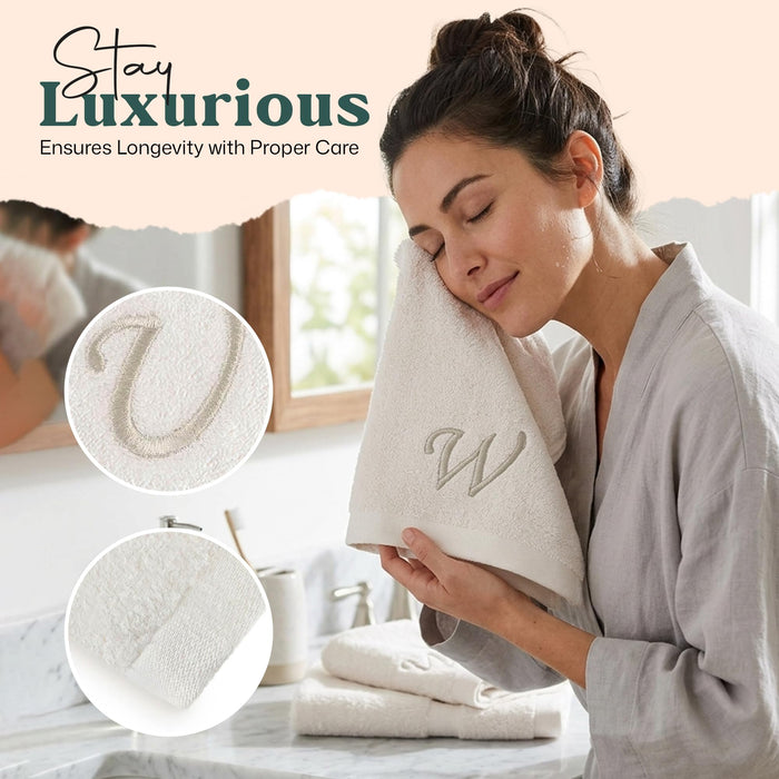 Solid Hand Towel 20x30 inch (W) Ecru