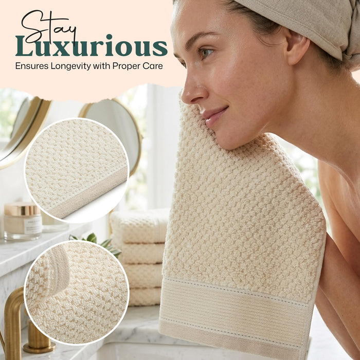 Isola Hand Towel 20x30 inch Natural