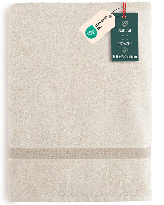 Stella Bath Sheet 40x70 inch Natural