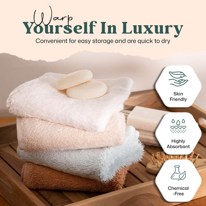 Solid Washcloth 13x13 inch White