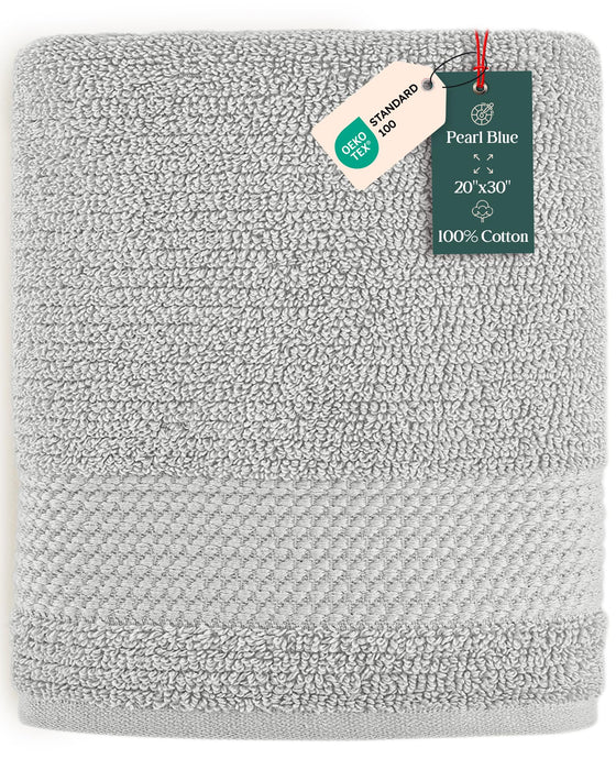 Eva Hand Towel 20x30 inch Pearl Blue