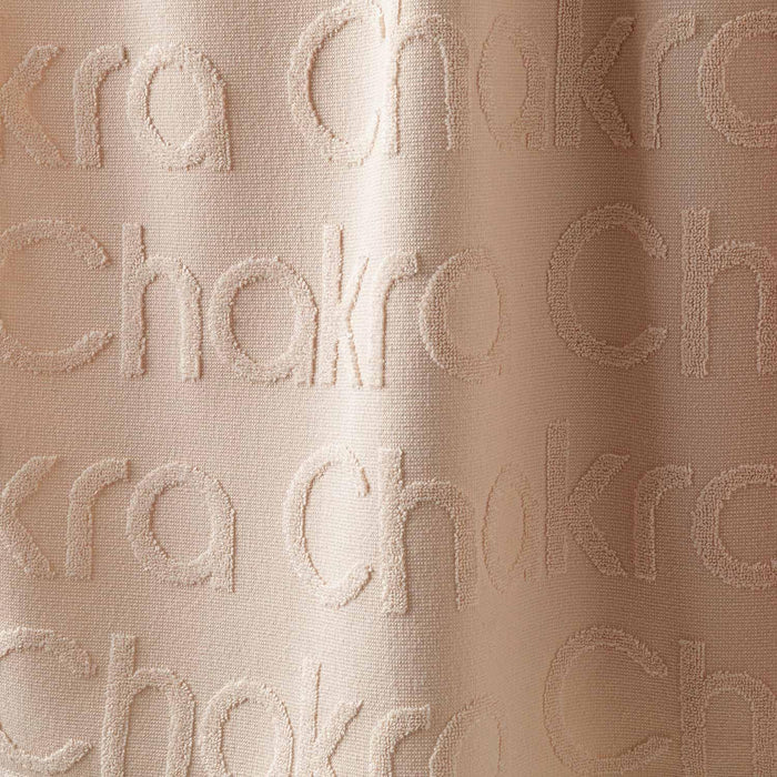 Chakra Logo Beach Towel Soft Apricot