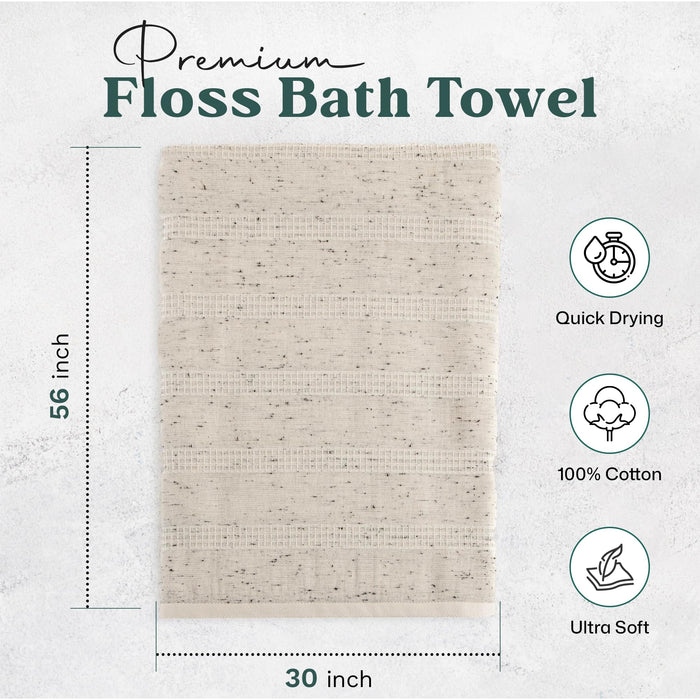 Serena Bath Towel 30x56 inch Natural
