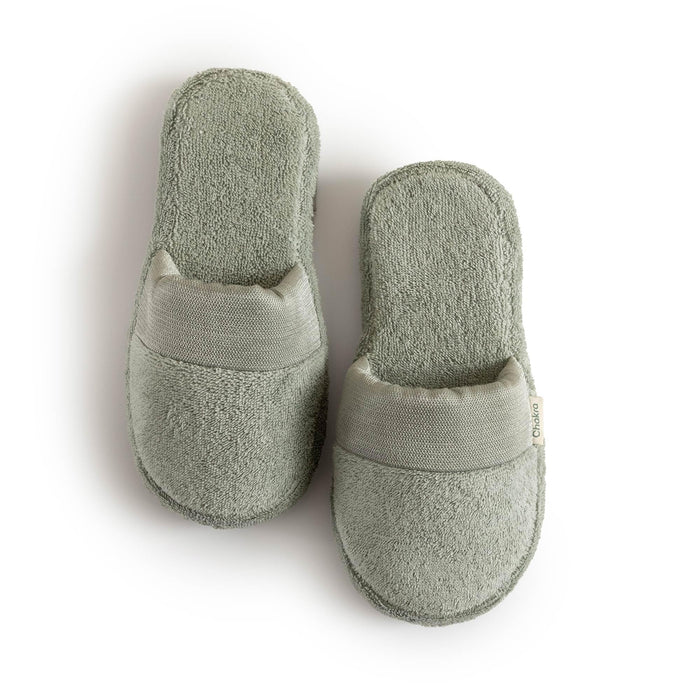 Floss Unisex Indoor House Slippers Smoke Green