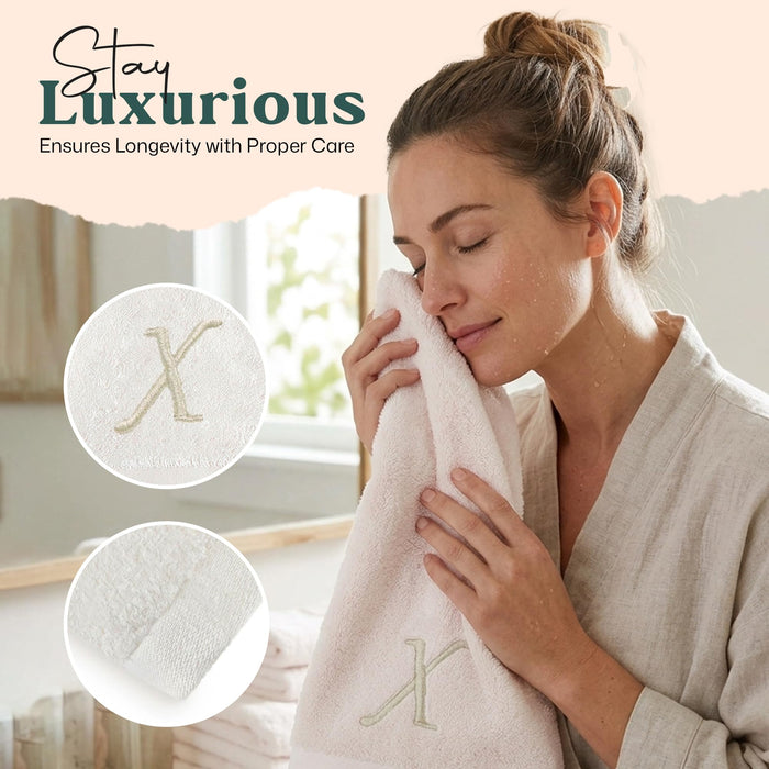 Solid Hand Towel 20x30 inch (X) Ecru