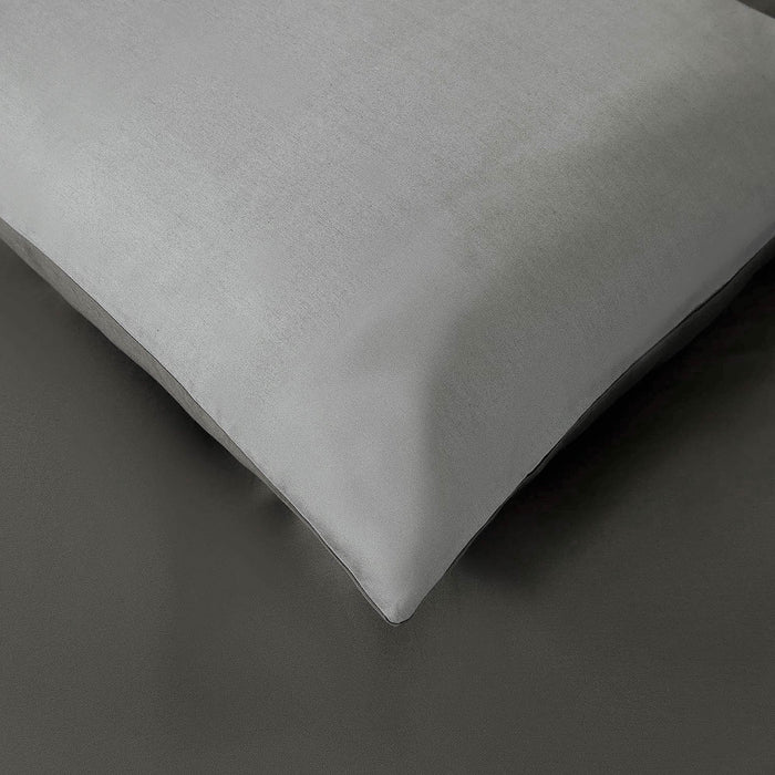 Bettie Duvet Cover Set 90x92 inch Dark Grey