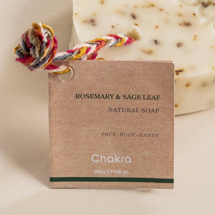 Natural Soap Bar 7.1 oz Rosemary / Sage Leaf