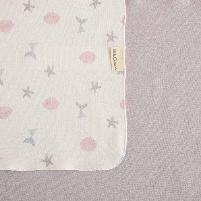 Magic Sea Bib Set Pack of 2 Ecru / Lilac