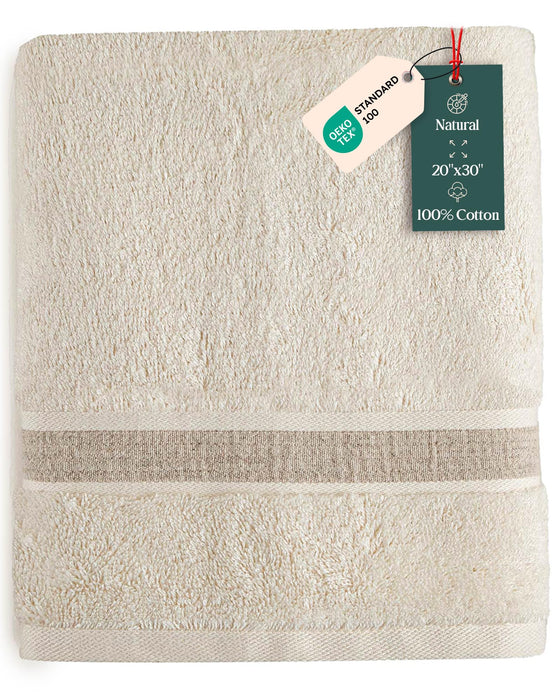 Stella Hand Towel 20x30 inch Natural