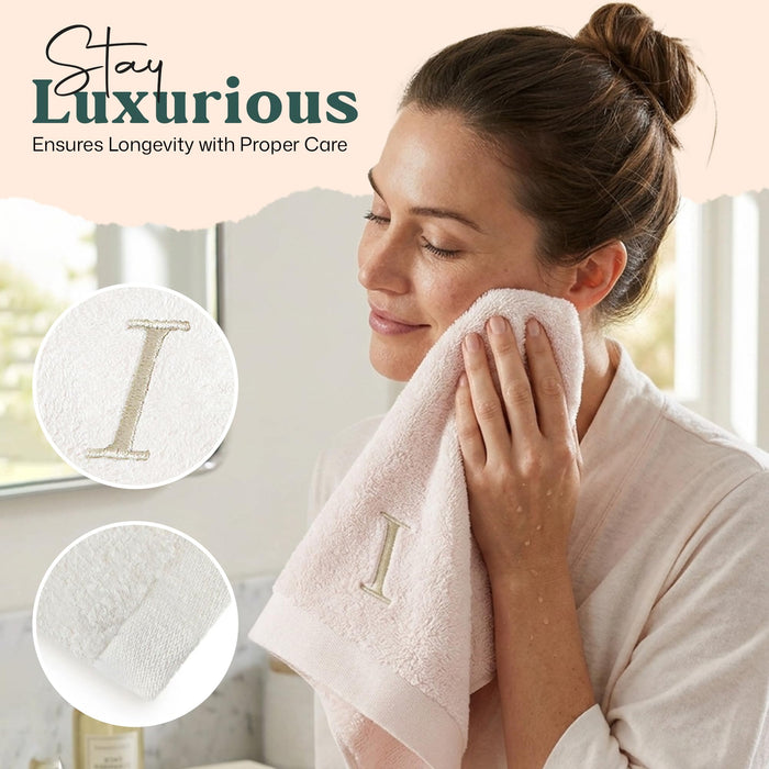 Solid Hand Towel 20x30 inch (I) Ecru