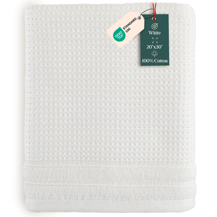 Albert Hand Towel 20x30 inch White