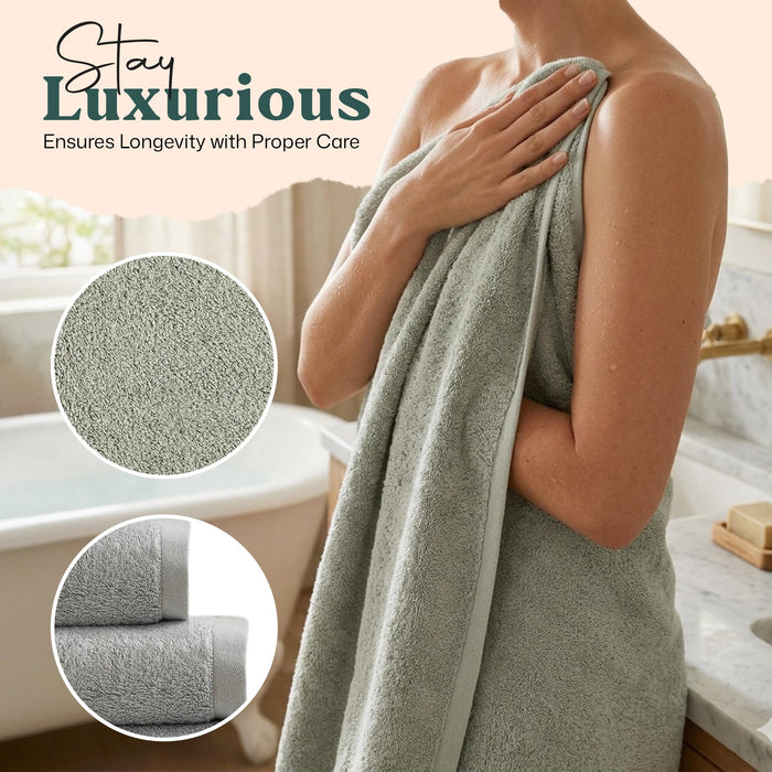 Solid Bath Towel 30x56 inch Pearl Blue