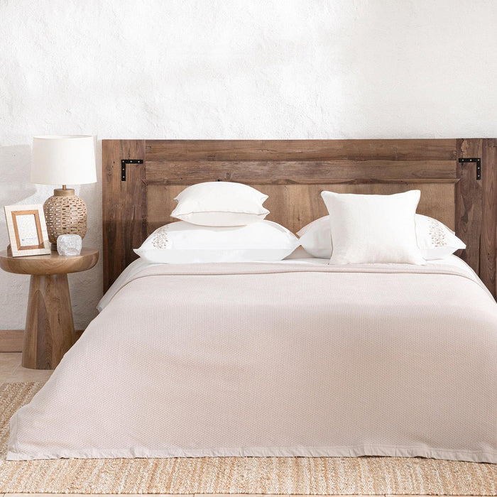 Lillia Single Size Pique 63x87 inch Beige
