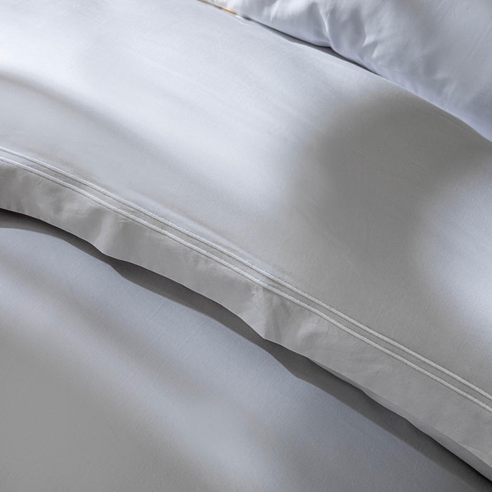 Glad Duvet Cover Set 90x92 inch Grey