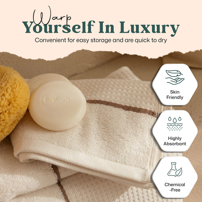 Pianta Washcloth 13x13 inch Natural