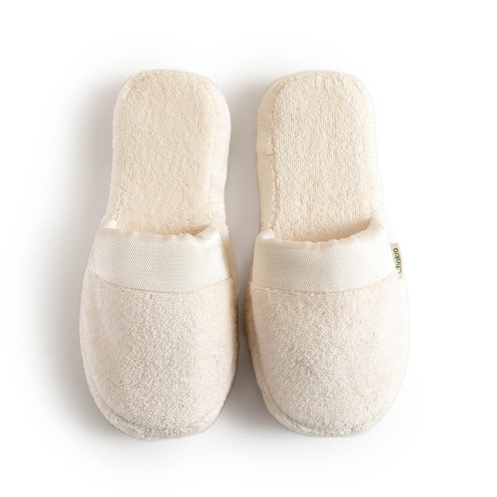 Floss Unisex Indoor House Slippers Ecru