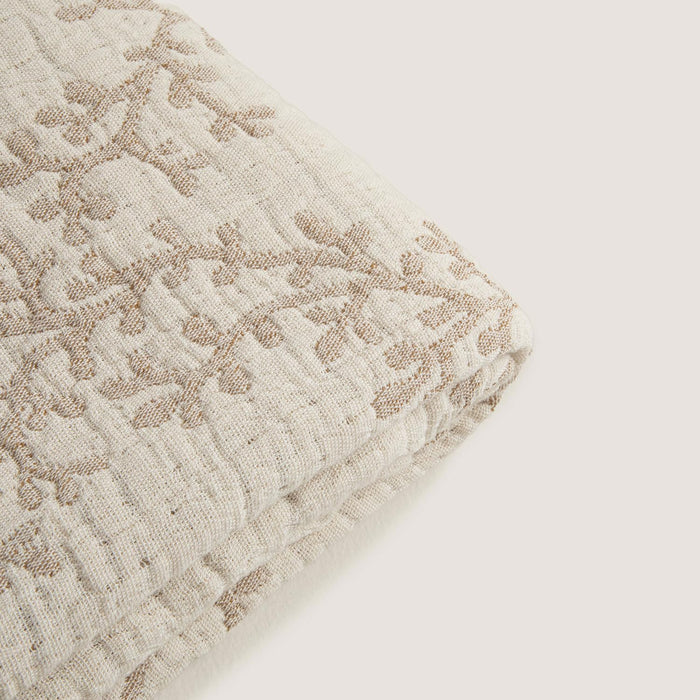 Dias Couch Throw 55x75 inch Natural