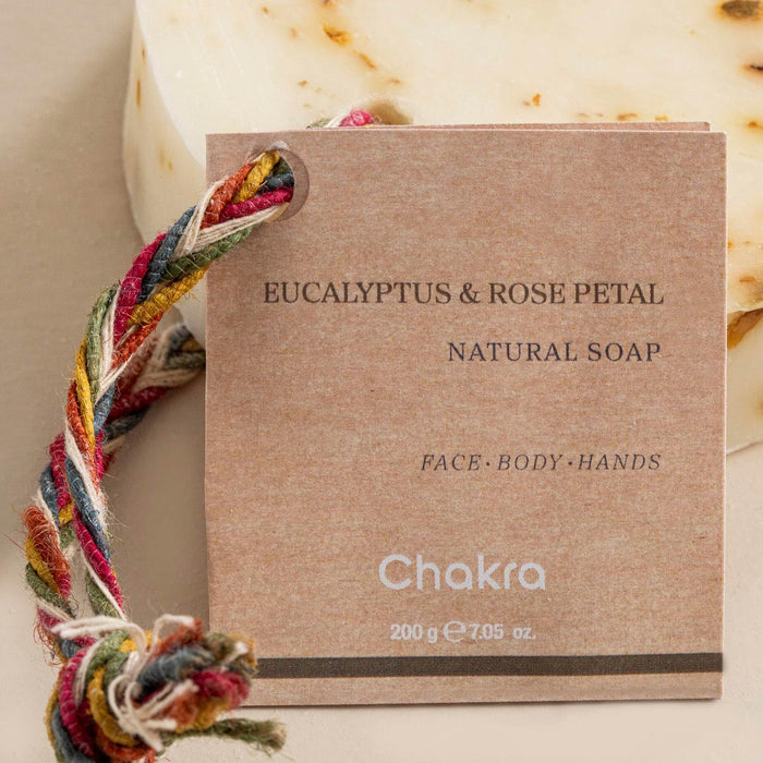Natural Soap Bar 7.1 oz Eucalyptus / Rose Petal