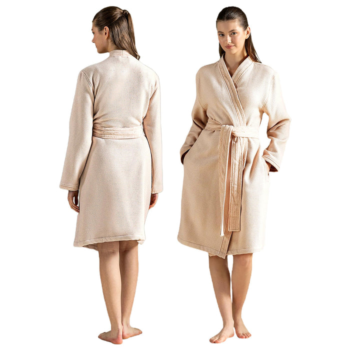 Albert Unisex Terry Cloth Bathrobe Soft Apron