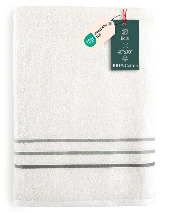 Narciso Bath Sheet 40x70 inch Ecru
