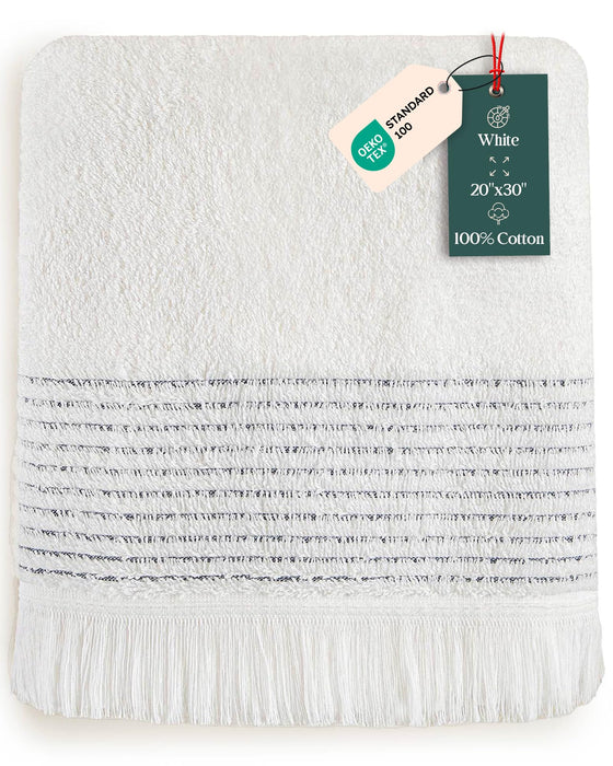 Rudder Hand Towel 20x30 inch White