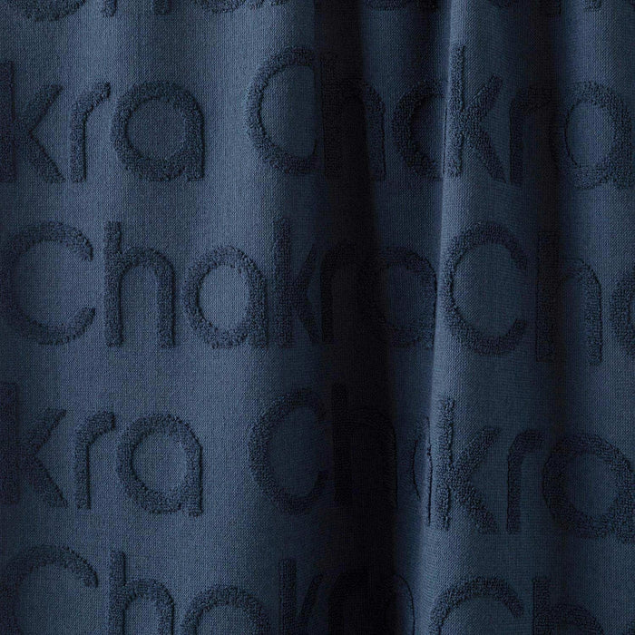 Chakra Logo Beach Towel Marine Blue