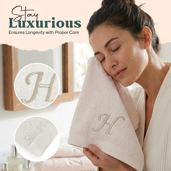 Solid Hand Towel 20x30 inch (H) Ecru