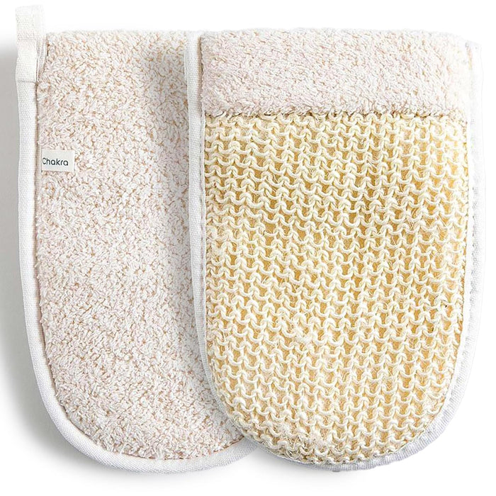 Loofah Exfoliating Hand Mitt