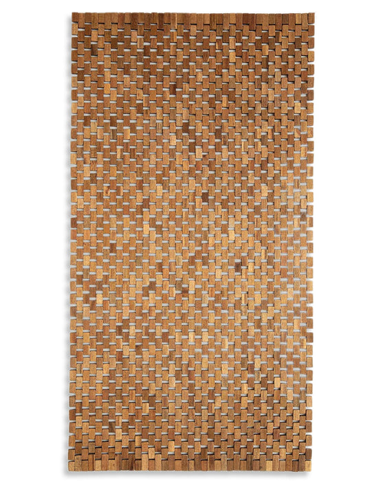 Pinta Wooden Bath Mat 28x51 inch Natural