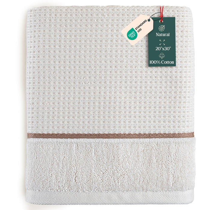 Pianta Hand Towel 20x30 inch Natural