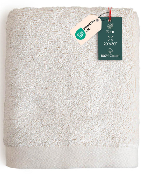 Solid Hand Towel 20x30 inch Ecru