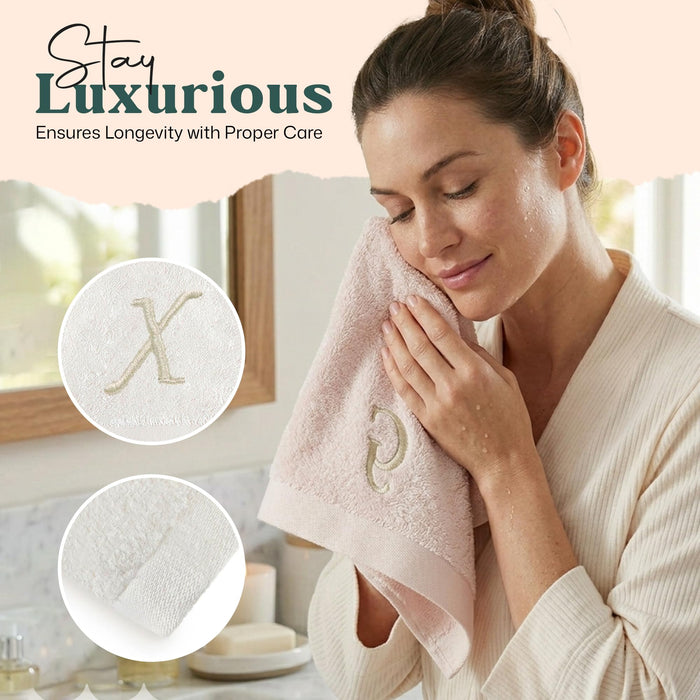 Solid Hand Towel 20x30 inch (G) Ecru