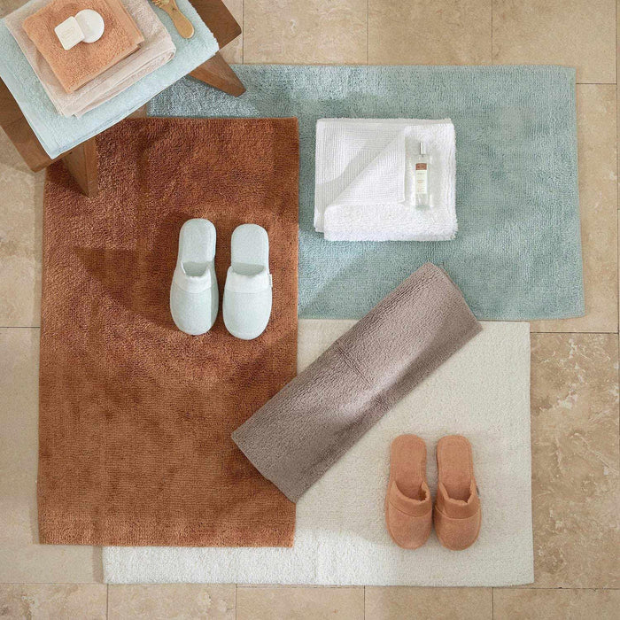 Solid Bath Mat 28x51 inch Ecru