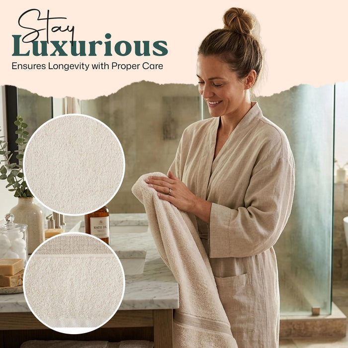 Stella Bath Sheet 40x70 inch Natural