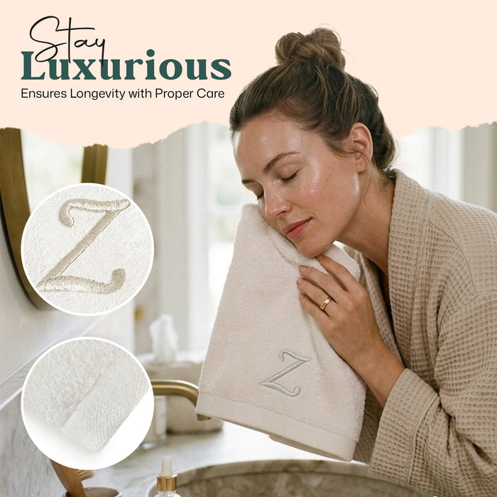 Solid Hand Towel 20x30 inch (Z) Ecru